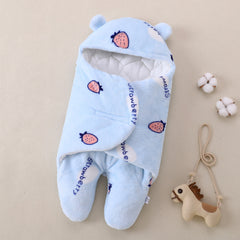 Baby Quilt Thickened Plush Split Sleeping Bag - Happy Coo Baby Quilt Thickened Plush Split Sleeping Bag - Happy Coo
