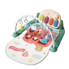Baby Fitness Frame Toy Music Crawling Blanket - Happy Coo Baby Fitness Frame Toy Music Crawling Blanket - Happy Coo