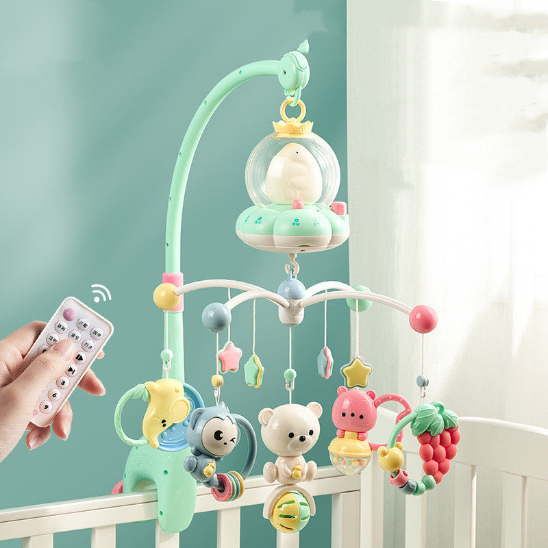 Baby Bedside Comfort Rotating Hanging Bed Toy - Happy Coo Baby Bedside Comfort Rotating Hanging Bed Toy - Happy Coo