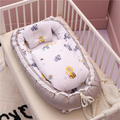 Baby Portable Removable And Washable Crib - Happy Coo Baby Portable Removable And Washable Crib - Happy Coo