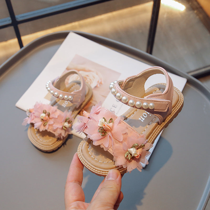 Sweet Flowers Sandals for Girls - Happy Coo Sweet Flowers Sandals for Girls - Happy Coo