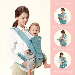 Anti Flip & Adjustable Baby Carrier for Baby - Happy Coo Anti Flip & Adjustable Baby Carrier for Baby - Happy Coo