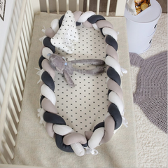 Portable Super Soft Cotton Crib - Happy Coo Portable Super Soft Cotton Crib - Happy Coo