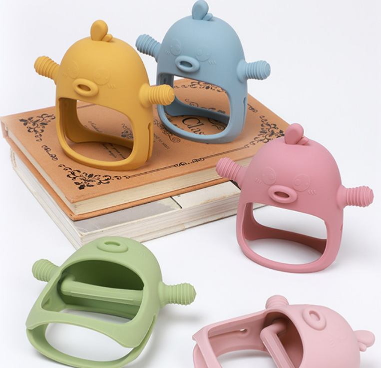 Duckling Baby Teether - Happy Coo Duckling Baby Teether - Happy Coo
