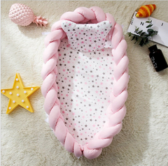 Portable Super Soft Cotton Crib - Happy Coo Portable Super Soft Cotton Crib - Happy Coo