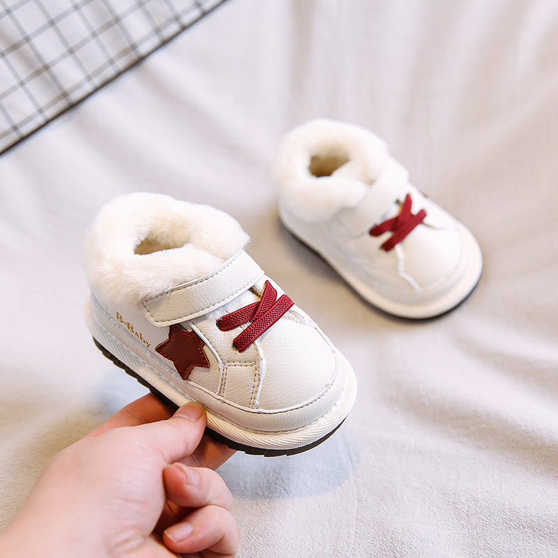 Super Warm Snow Leather Shoes for Toddler - Happy Coo Super Warm Snow Leather Shoes for Toddler - Happy Coo