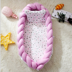 Portable Super Soft Cotton Crib - Happy Coo Portable Super Soft Cotton Crib - Happy Coo