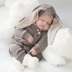 Rabbit Ears Baby Romper - Happy Coo Rabbit Ears Baby Romper - Happy Coo