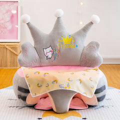 Toddlers Washable Plush Sofa - Happy Coo Toddlers Washable Plush Sofa - Happy Coo