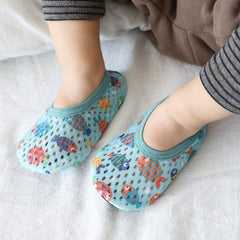 Sweat-Absorbing Summer Shoes for Baby Girls - Happy Coo Sweat-Absorbing Summer Shoes for Baby Girls - Happy Coo