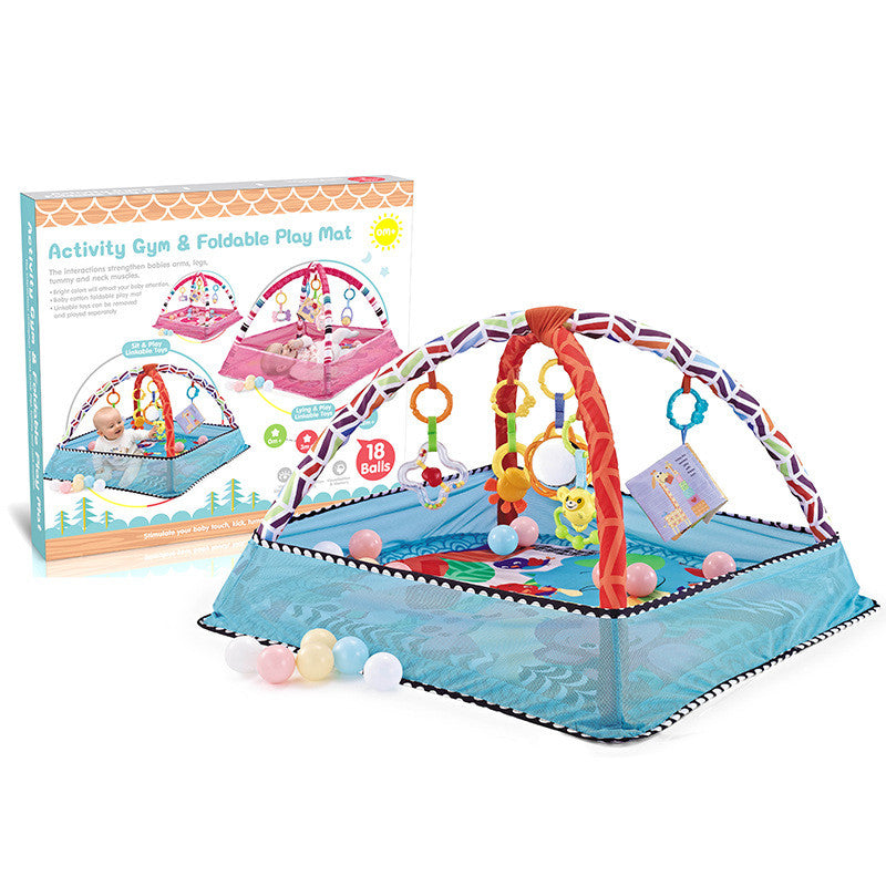 6-in-1 Baby Play Gym Activity Center - Happy Coo 6-in-1 Baby Play Gym Activity Center - Happy Coo