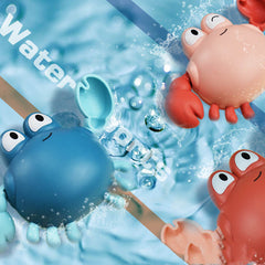 Newest Cartoon Animal Crab Baby Water Toys - Happy Coo Newest Cartoon Animal Crab Baby Water Toys - Happy Coo