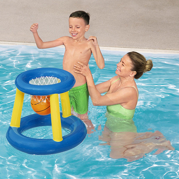 Floatable Basketball Hoop Swimming Pool - Happy Coo Floatable Basketball Hoop Swimming Pool - Happy Coo