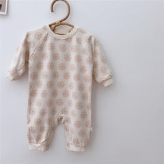 Long-Sleeved One-Piece for New Baby - Happy Coo Long-Sleeved One-Piece for New Baby - Happy Coo