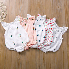 Summer Jumpsuit for Newborn Baby Girl - Happy Coo Summer Jumpsuit for Newborn Baby Girl - Happy Coo