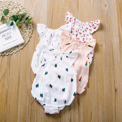 Summer Jumpsuit for Newborn Baby Girl - Happy Coo Summer Jumpsuit for Newborn Baby Girl - Happy Coo