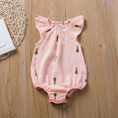 Summer Jumpsuit for Newborn Baby Girl - Happy Coo Summer Jumpsuit for Newborn Baby Girl - Happy Coo