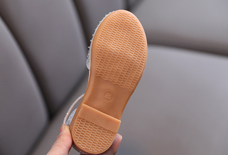 Pearl Rhinestone Cute Leather Shoes for Princess - Happy Coo Pearl Rhinestone Cute Leather Shoes for Princess - Happy Coo