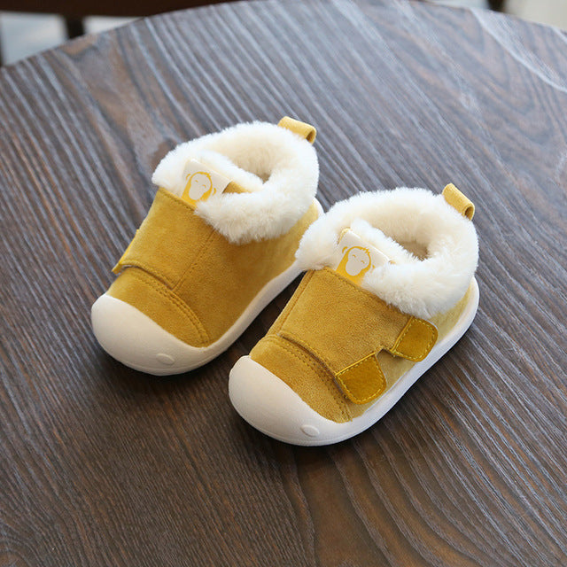 Toddler's Velvet Shoes - Happy Coo Toddler's Velvet Shoes - Happy Coo
