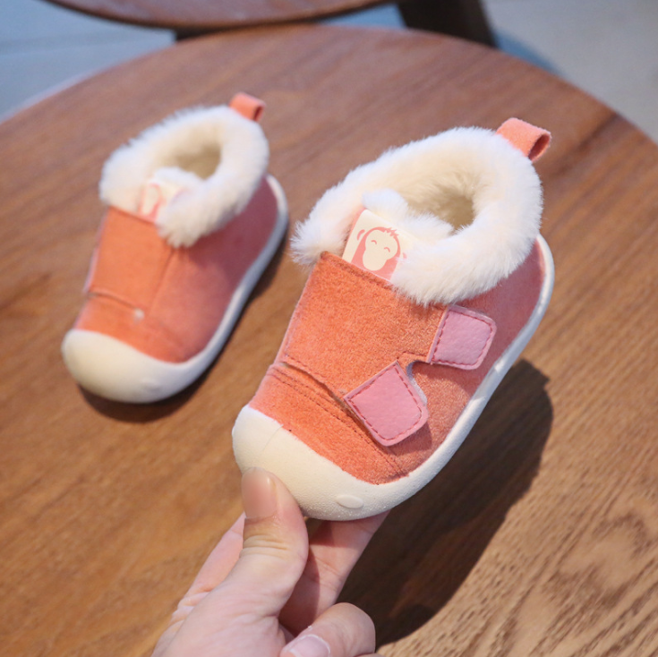 Toddler's Velvet Shoes - Happy Coo Toddler's Velvet Shoes - Happy Coo