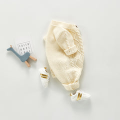 Baby Cotton and Woolen Bodysuit - Happy Coo Baby Cotton and Woolen Bodysuit - Happy Coo