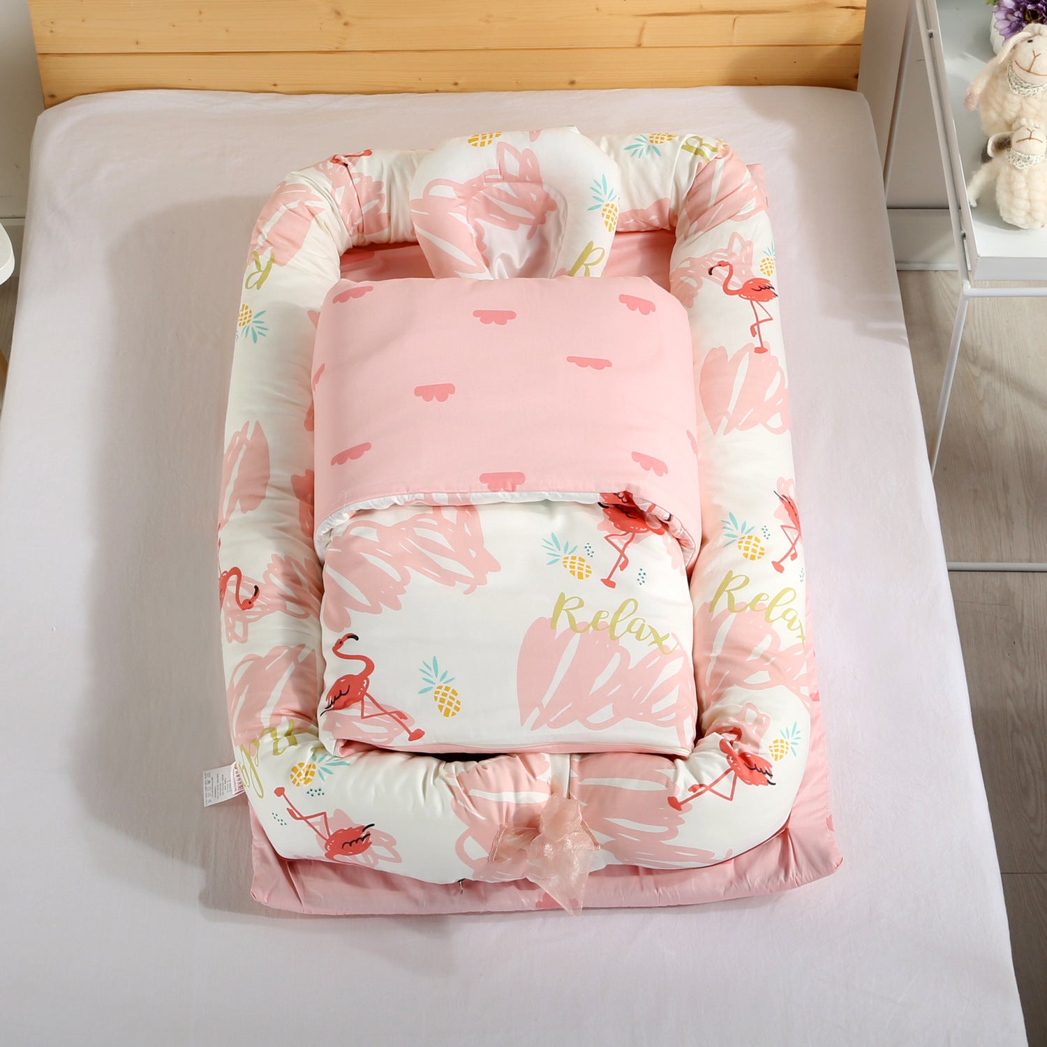 Foldable and Washable Newborn Baby Crib - Happy Coo Foldable and Washable Newborn Baby Crib - Happy Coo