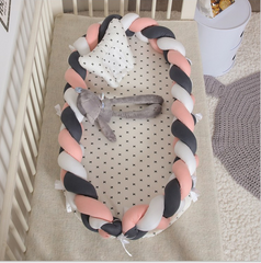 Portable Super Soft Cotton Crib - Happy Coo Portable Super Soft Cotton Crib - Happy Coo