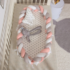 Portable Super Soft Cotton Crib - Happy Coo Portable Super Soft Cotton Crib - Happy Coo