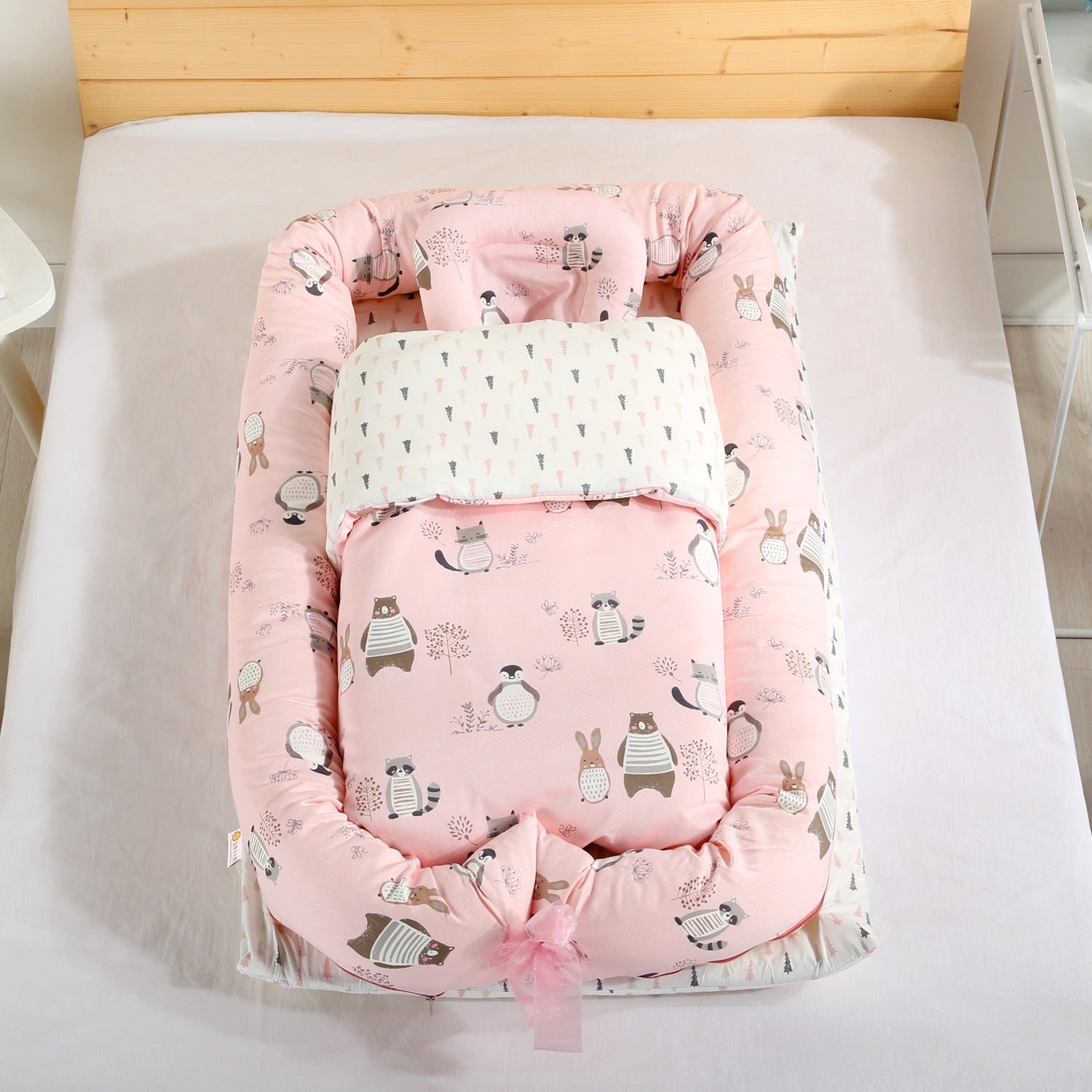 Foldable and Washable Newborn Baby Crib - Happy Coo Foldable and Washable Newborn Baby Crib - Happy Coo