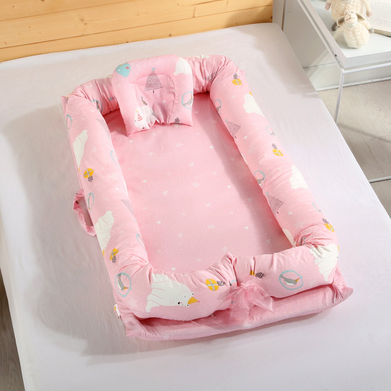 Foldable and Washable Newborn Baby Crib - Happy Coo Foldable and Washable Newborn Baby Crib - Happy Coo