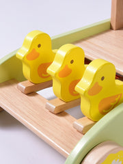 Baby Stroller Wooden Push Toy - Happy Coo Baby Stroller Wooden Push Toy - Happy Coo