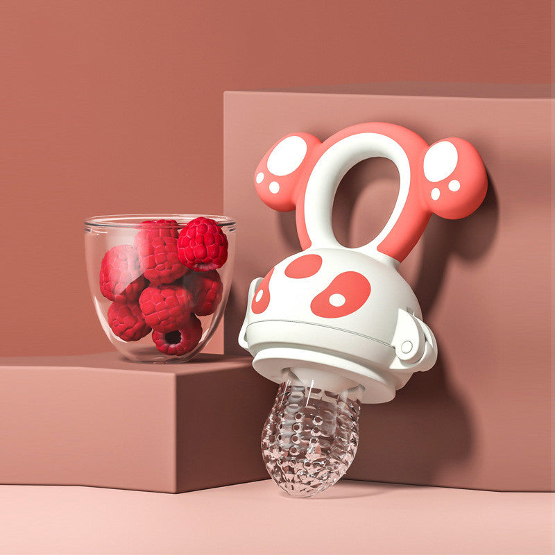 Fruit Supplement Silicone Baby Teether - Happy Coo Fruit Supplement Silicone Baby Teether - Happy Coo