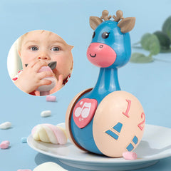 Deer Tumbler Rattle Toy - Happy Coo Deer Tumbler Rattle Toy - Happy Coo