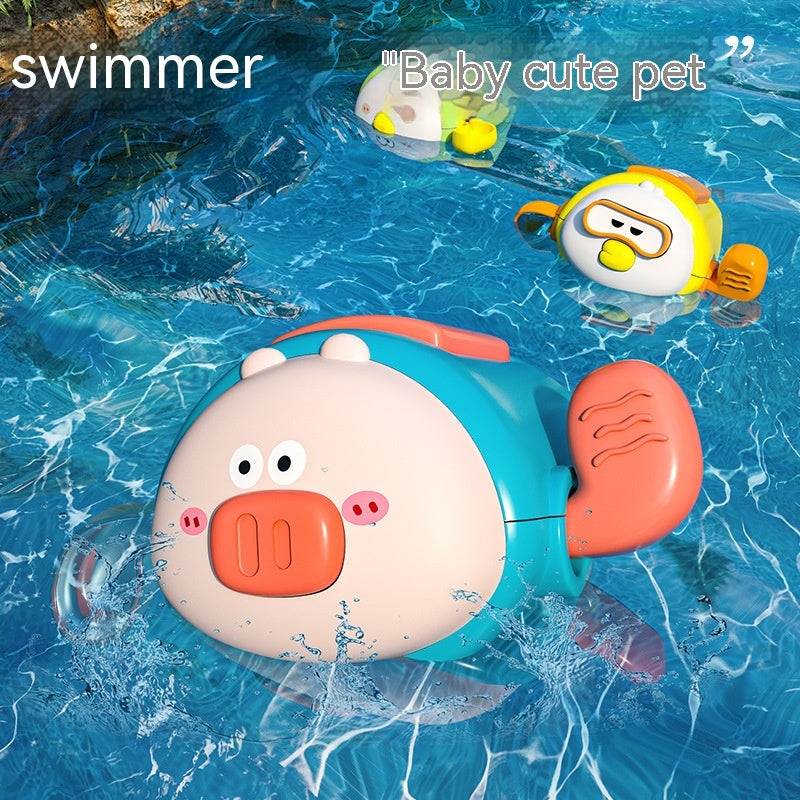 Cartoon Clockwork Bath Water Toys - Happy Coo Cartoon Clockwork Bath Water Toys - Happy Coo