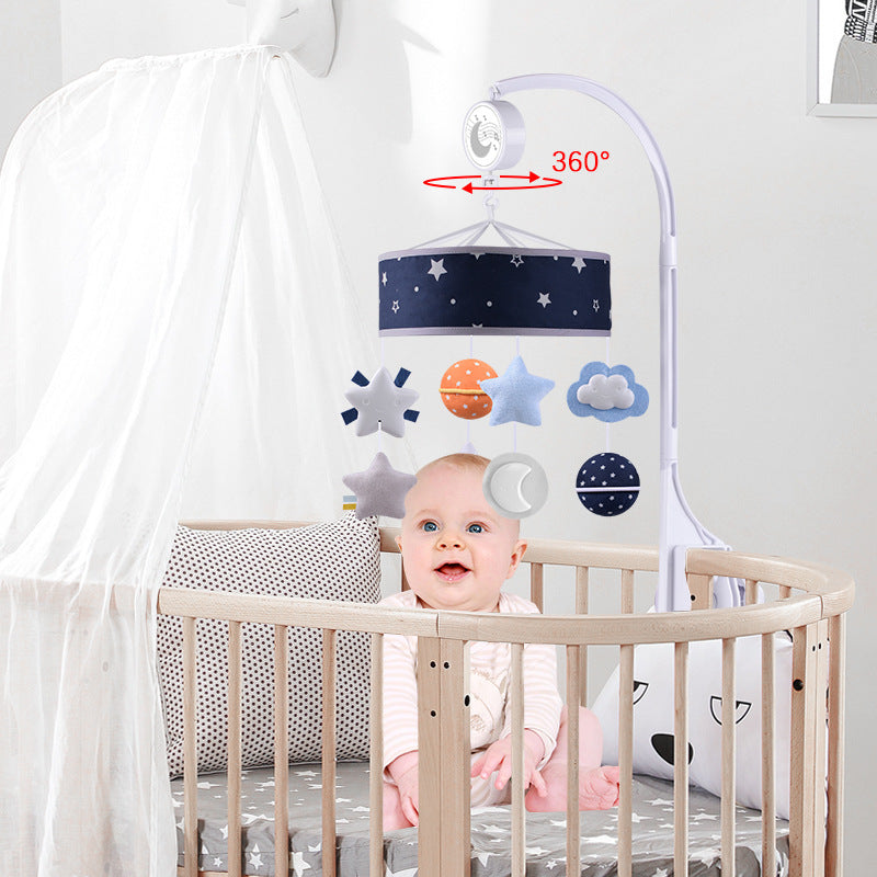 Baby Bed Bell Rattle Music Star Comfort Toy - Happy Coo Baby Bed Bell Rattle Music Star Comfort Toy - Happy Coo