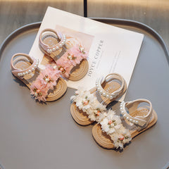 Sweet Flowers Sandals for Girls - Happy Coo Sweet Flowers Sandals for Girls - Happy Coo