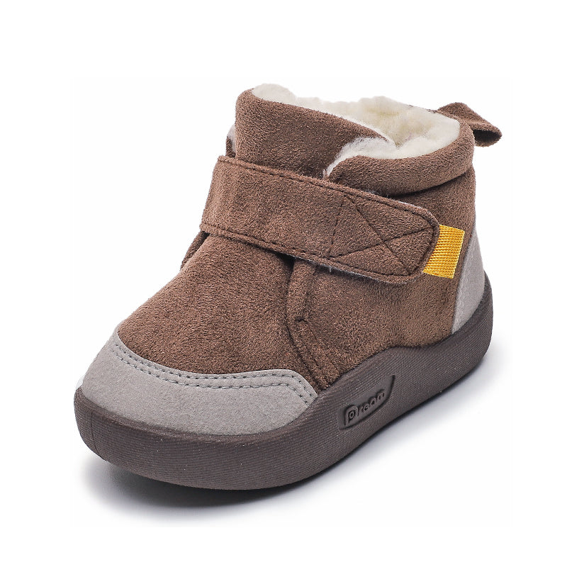 Toddler Boys Soft-Soled Non-Slip Cotton Shoes - Happy Coo Toddler Boys Soft-Soled Non-Slip Cotton Shoes - Happy Coo