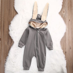 Rabbit Ears Baby Romper - Happy Coo Rabbit Ears Baby Romper - Happy Coo