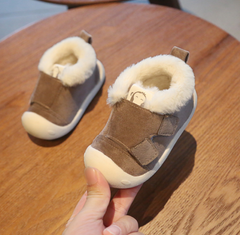 Toddler's Velvet Shoes - Happy Coo Toddler's Velvet Shoes - Happy Coo