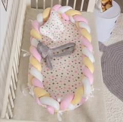 Portable Super Soft Cotton Crib - Happy Coo Portable Super Soft Cotton Crib - Happy Coo