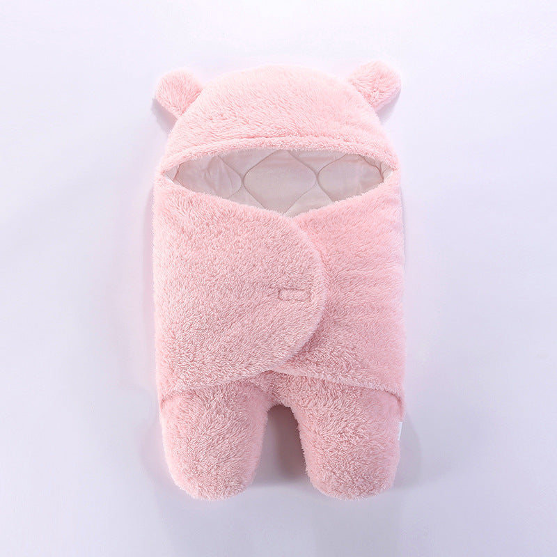 Baby Quilt Thickened Plush Split Sleeping Bag - Happy Coo Baby Quilt Thickened Plush Split Sleeping Bag - Happy Coo