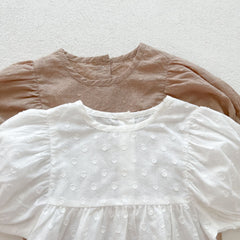 Short-sleeved Baby's Jumpsuit - Happy Coo Short-sleeved Baby's Jumpsuit - Happy Coo