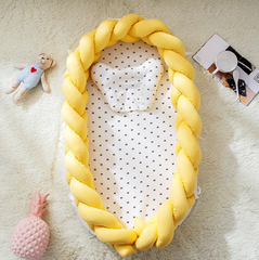 Portable Super Soft Cotton Crib - Happy Coo Portable Super Soft Cotton Crib - Happy Coo