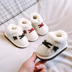 Super Warm Snow Leather Shoes for Toddler - Happy Coo Super Warm Snow Leather Shoes for Toddler - Happy Coo