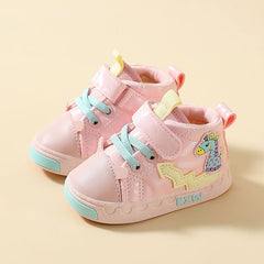 Boys' Cotton Microfiber Leather Shoes - Happy Coo Boys' Cotton Microfiber Leather Shoes - Happy Coo