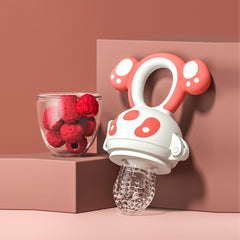 Fruit Supplement Silicone Baby Teether - Happy Coo Fruit Supplement Silicone Baby Teether - Happy Coo