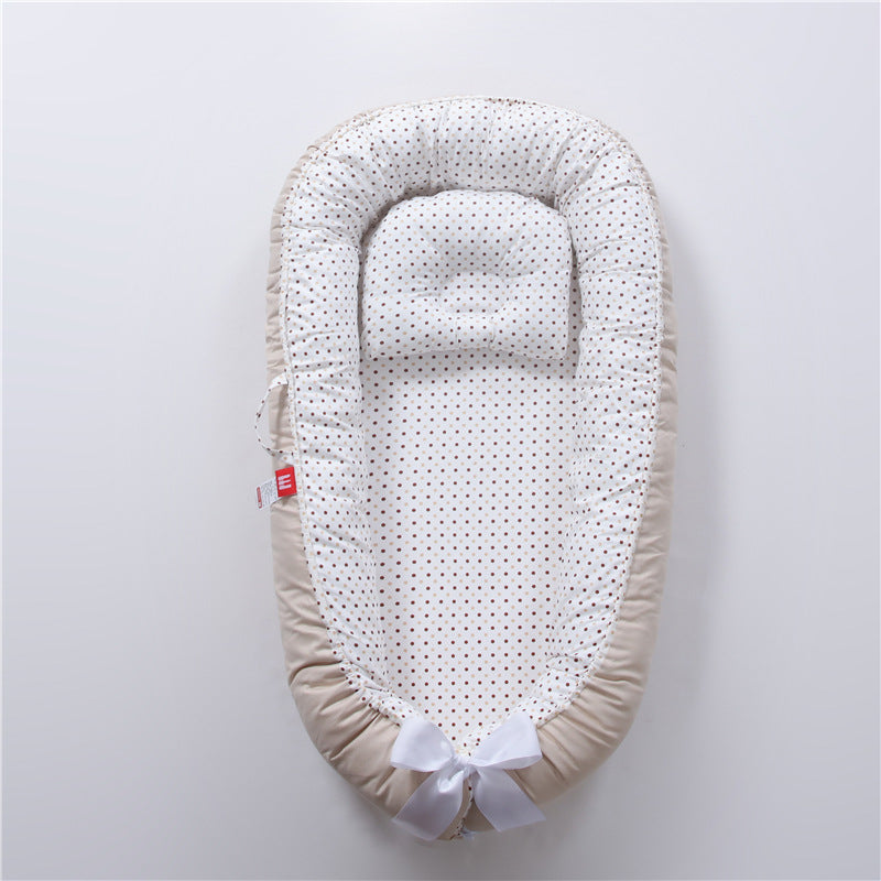 Super Soft Foldable Baby Pillow Crib - Happy Coo Super Soft Foldable Baby Pillow Crib - Happy Coo