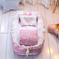 Baby Portable Removable And Washable Crib - Happy Coo Baby Portable Removable And Washable Crib - Happy Coo