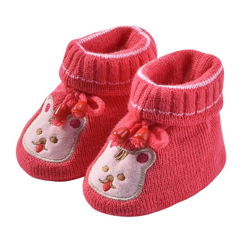 Embroidered Newborn Baby's Shoes - Happy Coo Embroidered Newborn Baby's Shoes - Happy Coo