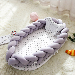 Portable Super Soft Cotton Crib - Happy Coo Portable Super Soft Cotton Crib - Happy Coo